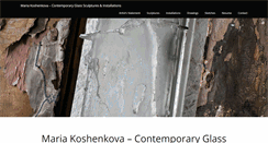 Desktop Screenshot of mariakoshenkova.com